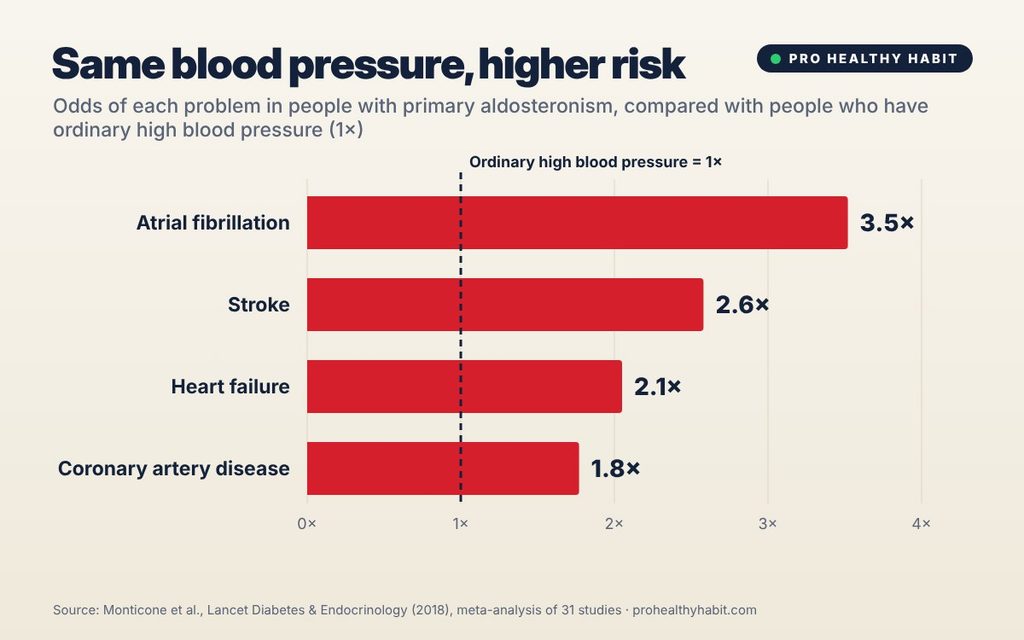 primary aldosteronism stroke atrial fibrillation risk